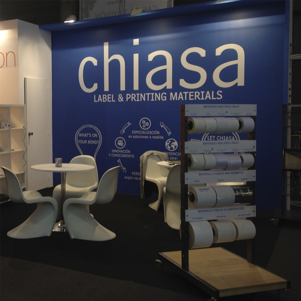 CHIASA PRESENT THE NEW MATERIALS AT GRAPHISPAG